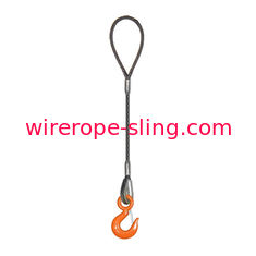 7/8"はx 20のft足の目及びThimbledのホック ワイヤー ロープの吊り鎖- WLL 15200のlbs --を選抜します