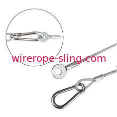 段階ライト安全のための10パック ワイヤー ロープの吊り鎖の頑丈な錠のステンレス鋼