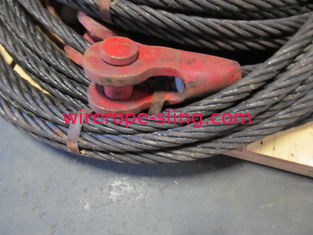 堅い構造ワイヤー ロープの持ち上がる吊り鎖は、鋼鉄ケーブルCrosbyの端を投げます