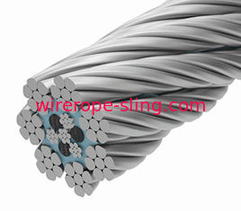 8xK26WSワイヤー ロープ ケーブル、はしけによって固定されるラインのための鋼鉄ロープ ケーブルの耐久性