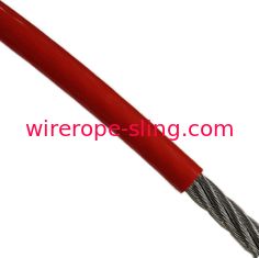 ナイロン上塗を施してあるステンレス鋼ワイヤー ロープの軽量の適用範囲が広い摩耗抵抗