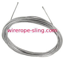 高い抗張信頼性10メートルの2mmのステンレス鋼ワイヤー ロープのCabel繊維の中心の