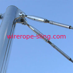 フォークのテンショナーの鋼線ロープ アセンブリ1つx 19の繊維ワイヤー ロープ