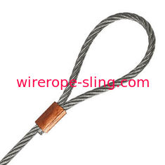 電流を通されたワイヤー ケーブル会議、柔らかい目316の等級のステンレス鋼が付いているワイヤー ロープの吊り鎖