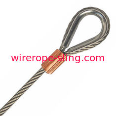堅いワイヤー ロープの指ぬき、ワイヤー ケーブル会議316の等級のステンレス鋼
