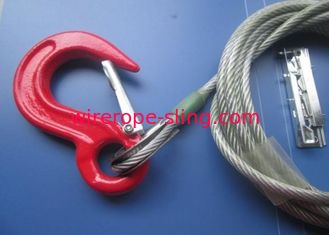 ポータブル9.5mm電流を通される貨物船のために塗られる重いワイヤー ロープのチョークバルブの吊り鎖
