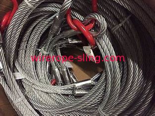 Thimble1-1/2への2本の足ワイヤー ロープの吊り鎖の頑丈な指ぬき」細長いマスター リンク