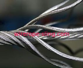 化学工業のための304/316本の6X7+FCステンレス鋼ワイヤー ロープ1570MPa 1670MPa