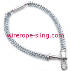 管の使用のために用具を使うべき非合金ワイヤー ロープの吊り鎖のWhipcheckの安全ケーブルのホース