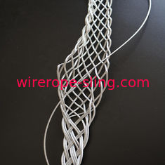 ケーブルの引きのための熱い電流を通されたワイヤー ロープの単一の側面の抗力覆いケーブル グリップ
