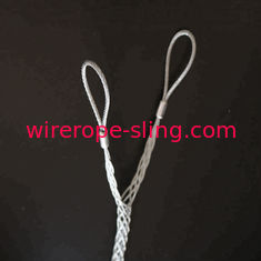 吊り鎖を引っ張るケーブルのための覆いワイヤー ロープ ケーブル グリップを引張る二重側面