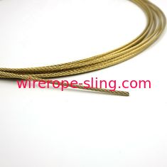 7 x 19銅のコーティング8mmのステンレス鋼ワイヤー ロープ