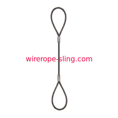 1/4"はx 5つのft足の目及び目ワイヤー ロープの吊り鎖- WLL 1300のlbs --を選抜します