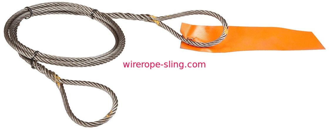 隠された鋼線ロープは、鋼線ロープ手の先を細くすること6 x 37繊維の中心を投げます