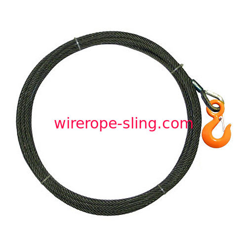 AISI安全掛け金ロープが付いている標準的なロープのウィンチの線度器の合金のホック