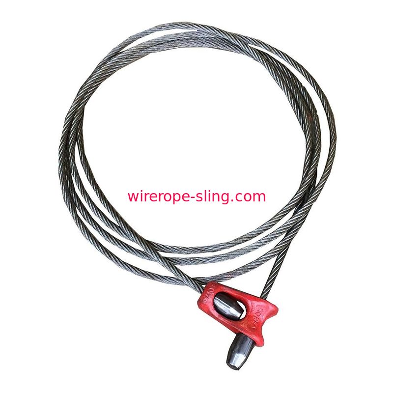 チョークバルブのホックとの記録のチョークバルブ ワイヤー ロープの吊り鎖の要点及び要点の滑る様式