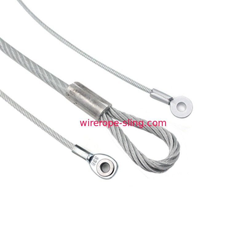 喧騒のAisi高い破損の負荷が付いている標準的なワイヤー ロープの吊り鎖800 - 1500mm