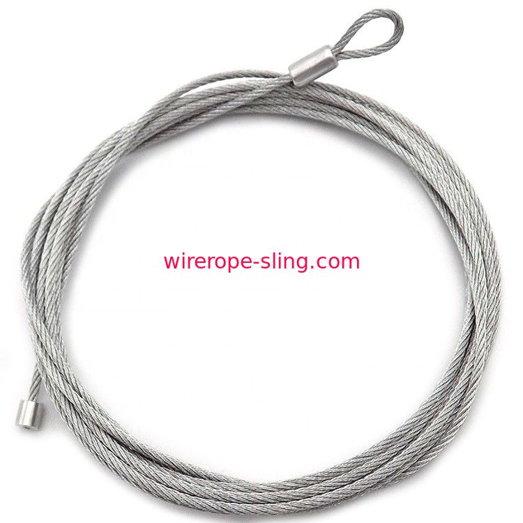 浜および空気仕事の安全保護のステンレス製ワイヤー ロープの吊り鎖の命綱