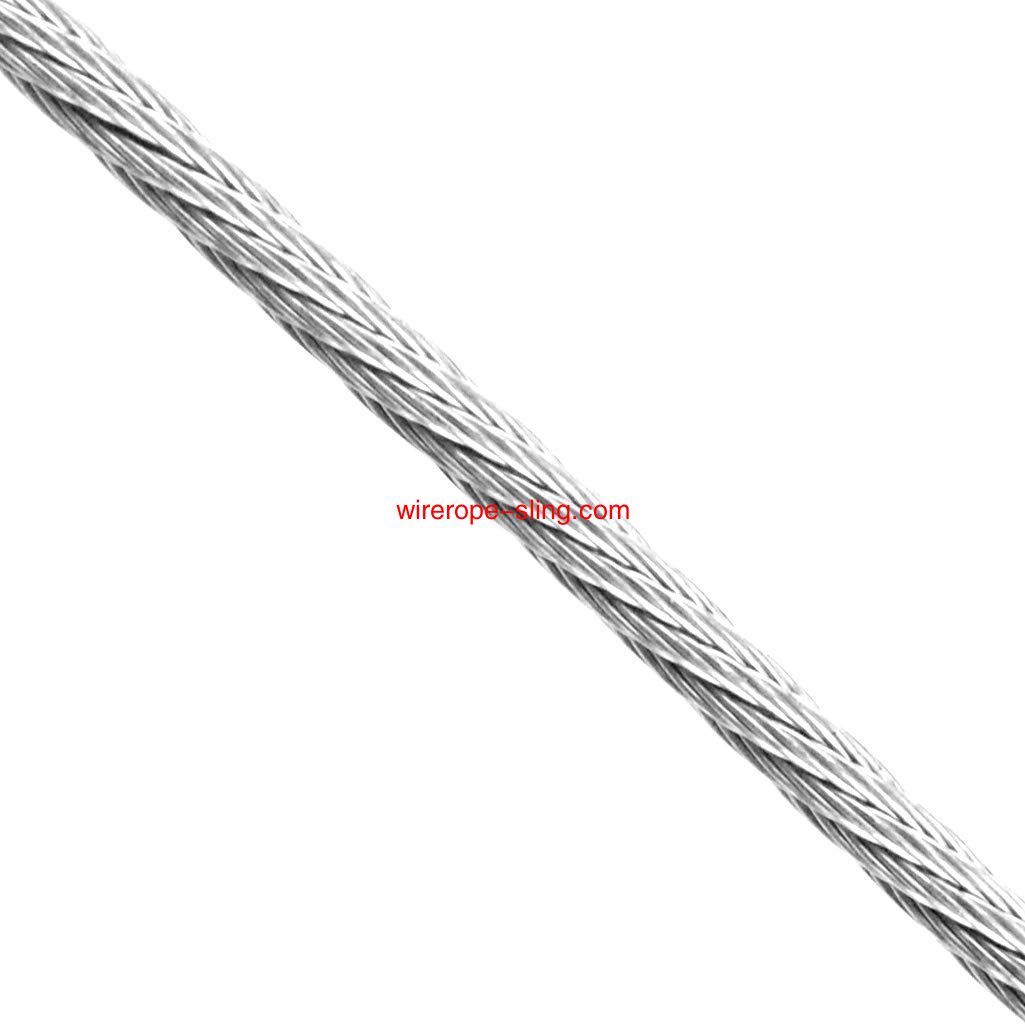 1 / 16インチx 66フィートのステンレス鋼ワイヤーロープケーブル100 pcsアルミニウムは、スリーブと20